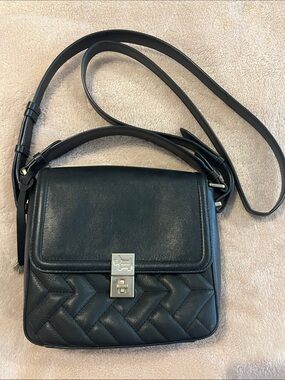 RADLEY LONDON Black Quilted Leather Crossbody Bag
